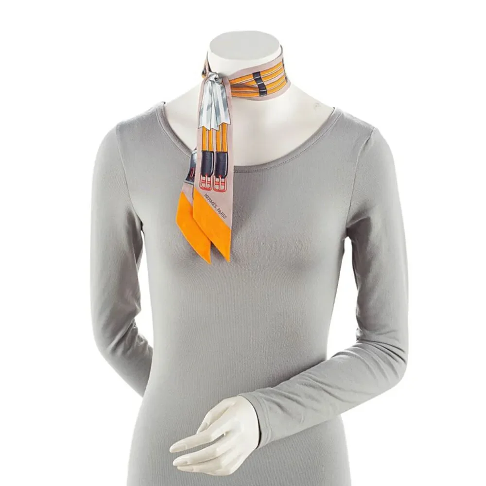 Hermes Silk Jumping Twilly - Picture 3 of 5